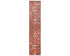 12 Ft Rust Aryana Afghan Hand Knotted Veg Dye Wool Runner Rug
